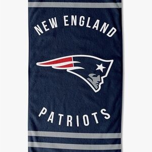 New England Patriots Navy Blue Bath Towel